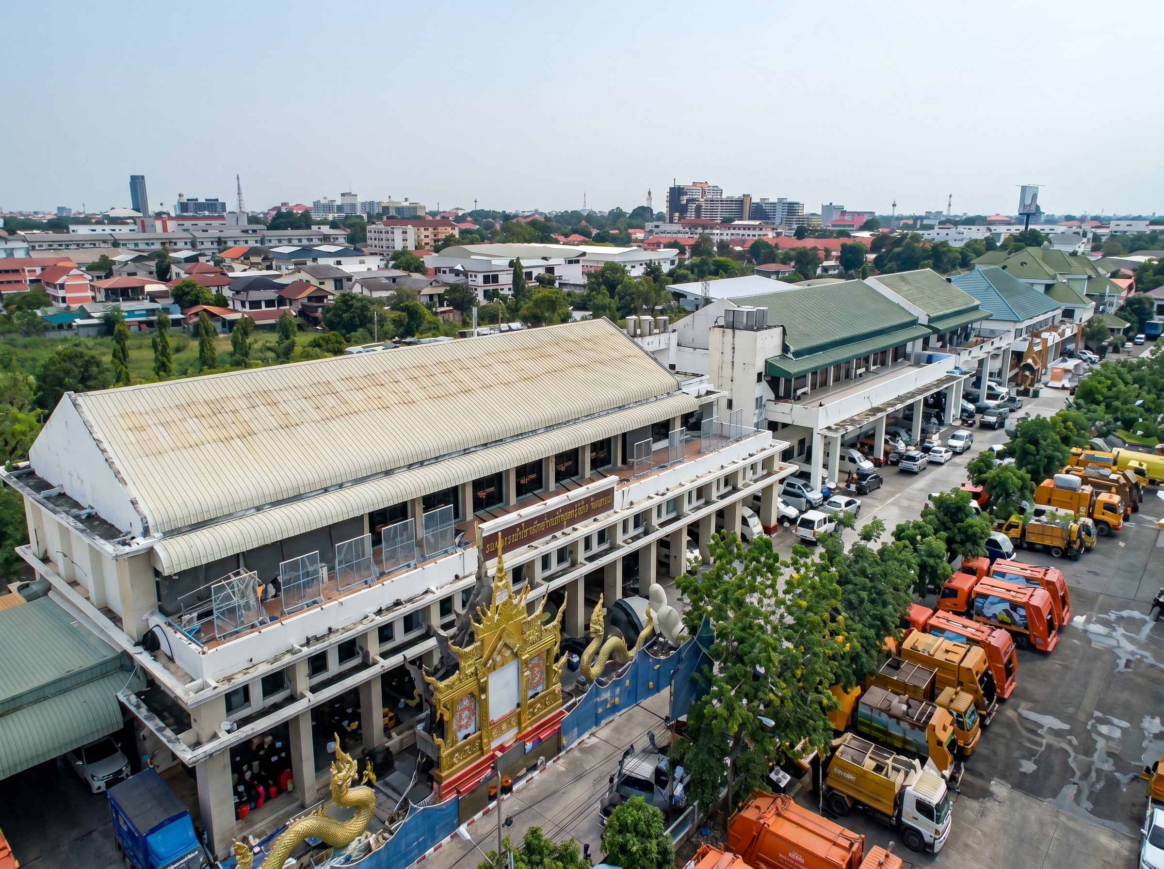 สนง.เทศบาลเมืองท่าโขลง : อาคารเฉลิมพระเกียรติฉลองสิริราชสมบัติครบ 60 ปี